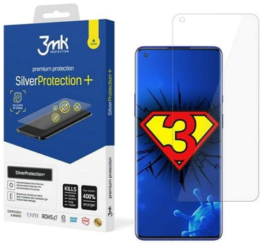 Захисна плівка 3MK Silver Protect+ для OnePlus 8 Pro (5903108303408)