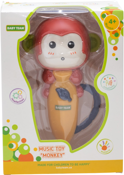 Игрушка музыкальная Baby Team Обезьянка (8619)
