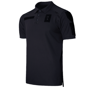Тактична футболка Поло Paladin PRO CoolPass Black/Blue Camotec розмір L