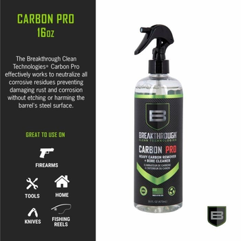 Засоб для видалення накипу 473 ml Breakthrough Clean CARBON PRO HEAVY CARBON REMOVER