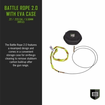 Шнур для очищення зброї Breakthrough® Clean Battle Rope™ 2.0 .22, .223, 5.56mm