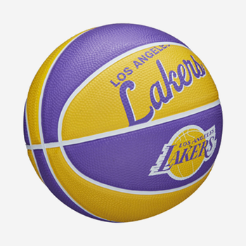 Bola de Basquete Wilson NBA Team Tribute Los Angeles Lakers WTB1300XBLAL -  N°7