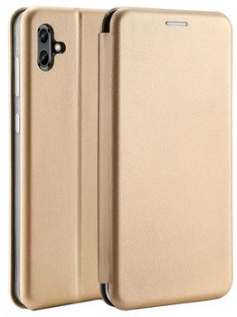 Etui z klapką Beline Book Magnetic do Samsung Galaxy A12/M12 Gold (5903919063201)