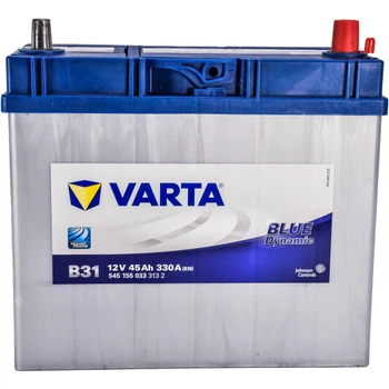 Акумулятор 45Ah-12v VARTA BD(B31) (238х129х227),R,EN330 Азія тонкі клеми Varta (545155033)