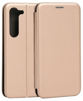 Etui z klapką Beline Book Magnetic do Samsung Galaxy S23 Gold (5905359811657)