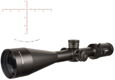 Приціл оптичний Trijicon Credo HX 2.5-15x56 MOA 30mm Crosshair SFP Red (CRHX1556-C-2900035)