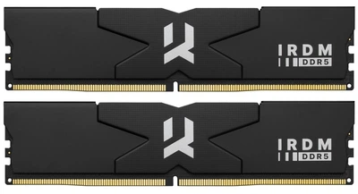 Оперативная память DDR5 64 Gb (6000 MHz) (Kit 32 Gb x 2) GOODRAM IRDM Black (IR-6000D564L30/64GDC)