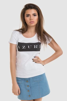 Футболка Azuri 5411 L Белая (44061952)