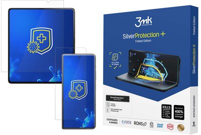 Захисна плівка 3MK SilverProtection+ Folded Edition для Samsung Galaxy Fold 5 антибактеріальна (5903108529624)