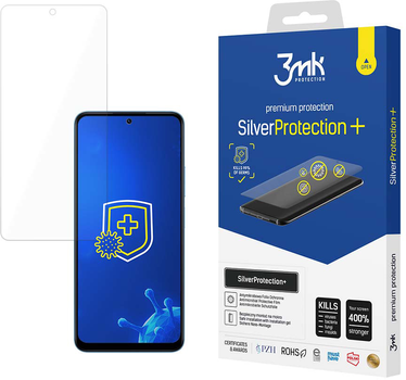 Захисна плівка 3MK SilverProtection+ для Xiaomi Redmi 12 антибактеріальна (5903108529488)