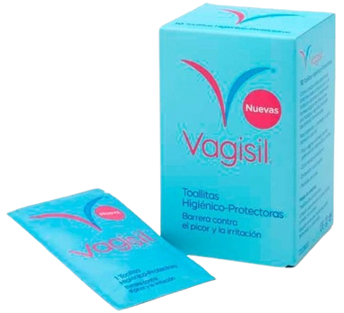 Chusteczki do higieny intymnej Vagisil Toallitas Higinicas Protectoras 12 szt (8413853765019)
