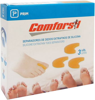 Коректори для стопи та пальців ніг Prim Comforsil Extra Thin Finger Separator S (8431082070810)