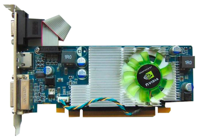 Видеокарта PC PARTNER PCI-Ex NVIDIA GeFORCE GT 220 1 GB GDDR2 ( 128 BIT ) ( DVI, VGA, HDMI ) Б/У