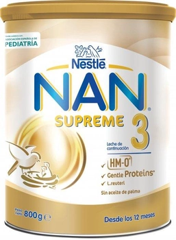 Молочна суха суміш для дітей Nestle Nan Supreme 3 800 г (7613036951449)
