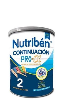 Молочна суха суміш для дітей Nutriben Continuation Milk 2 800 г (8430094303107)