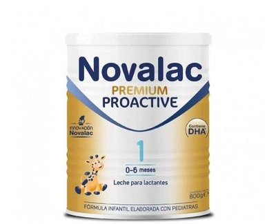 Mleka modyfikowane dla dzieci Novalac Premium Proactive 1 800 g (8470001993373)