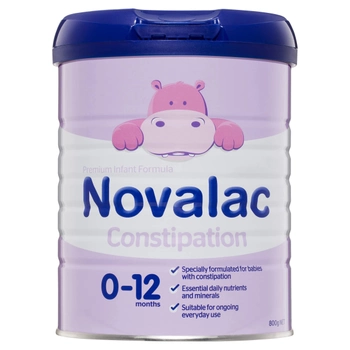 Mleka modyfikowane dla dzieci Novalac Anti Constipation 800 g (8470002017047)