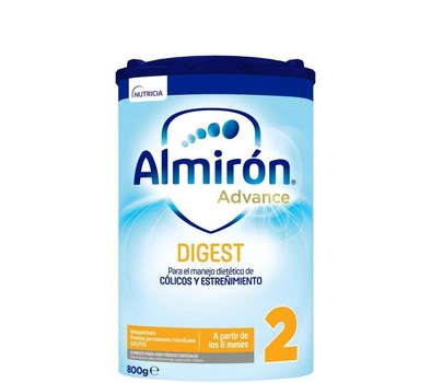Молоко модифіковане для дітей Almiron Advance Digest 2 For Colic and Constipation 800 г (8718117608317)