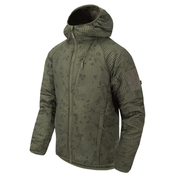 Куртка Wolfhound Hoodie Helikon-Tex Олива Нічний Камуфляж L