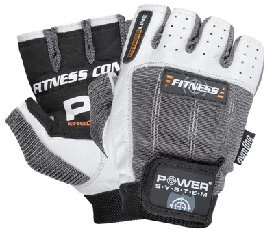 Рукавиці для фітнесу та важкої атлетики Power System Fitness PS-2300 GreyWhite M
