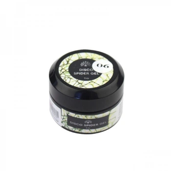 Гель Павутинка Global Fashion Disco Spider Gel 06 бузковий світловідбивний 5 г (4603764643733)