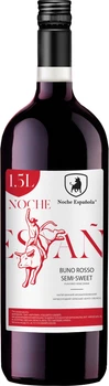 Напій винний Noche Espanola BUNO червоний напівсолодкий 1.5 л 8.0-8.5% (4820197563227)