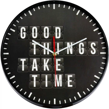 Настенные часы Technoline 775485 Good Things Take Time (775485)