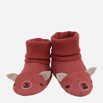 Пінетки Pinokio Happy Llama Booties 56-62 см Червоні (5901033244308)