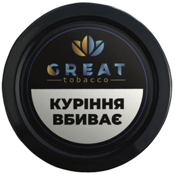 Кальянний тютюн Great Tobacco Frosty Peach 100 г (4820273350079)