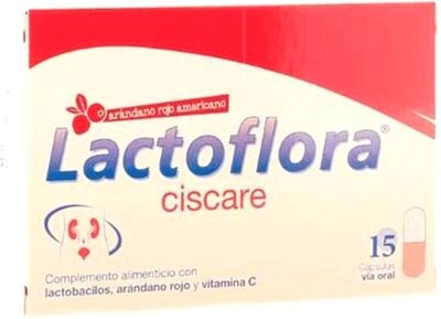 Probiotyk Lactoflora Ciscare Con Arándano Rojo Americano 15 Capsules (8470001933881)