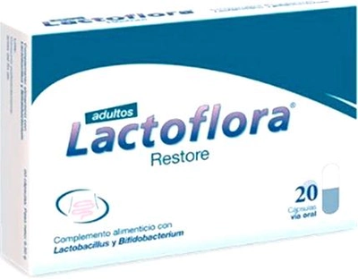 Пробіотик Lactoflora Restore Adults 20 капсул (8470001975539)