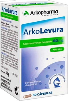 Probiotyk Arkopharma Arkolevura Saccharomyces Boulardii 50 Capsules (3578830111007)