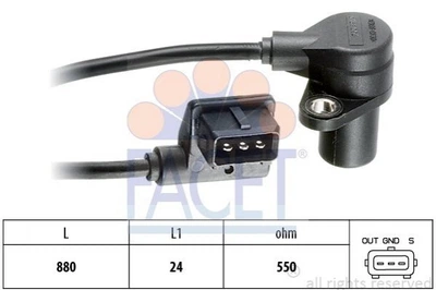 Датчик коленвала FACET 90158 BMW 3 Series 12141739886