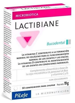 Пробіотик PiLeJe Lactibiane Bucodental 30 капсул (3401571931088)