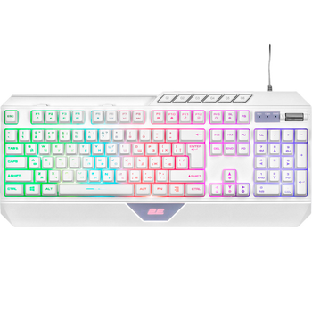 Клавіатура 2E Gaming KG315 RGB USB UA White (2E-KG315UWT) [93935]