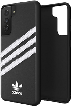 Etui plecki Adidas OR Moudled Case do Samsung Galaxy S21 White-black (8718846090780)