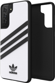 Etui plecki Adidas OR Moudled Case do Samsung Galaxy S21 White-black (8718846090810)
