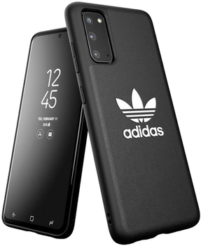 Etui plecki Adidas OR Moudled Case Trefoil do Samsung Galaxy S20 Ultra Black (8718846075251)