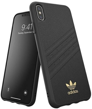 Etui plecki Adidas OR Moulded Case do Apple iPhone XS Max Black (8718846068963)