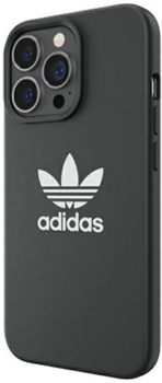 Etui plecki Adidas OR Silicone do Apple iPhone 13/13 Pro Black (8718846095884)