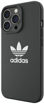 Etui plecki Adidas OR Silicone do Apple iPhone 13/13 Pro Black (8718846095884)