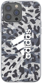 Etui plecki Adidas OR SnapCase Leopard do Apple iPhone 13 Pro Max Grey (8718846097192)