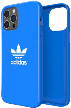 Etui plecki Adidas OR SnapCase Trefoil do Apple iPhone 12 Pro Max Blue (8718846084185)