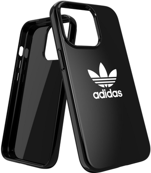 Etui plecki Adidas OR SnapCase Trefoil do Apple iPhone 13/13 Pro Black (8718846095570)