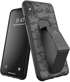 Панель Adidas SP Grip Case CAMO для Apple iPhone XS Max Чорний (8718846069250)