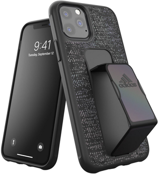 Etui plecki Adidas SP Grip Case do Apple iPhone 11 Pro Black (8718846071949)