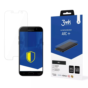 Захисне скло 3MK ARC+ Fullscreen для Samsung Galaxy A5 2017 (5903108361101)