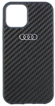 Панель Audi Carbon Fiber для Apple iPhone 12/12 Pro Чорний (6955250224352)