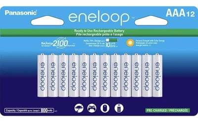 Акумулятор Panasonic Eneloop AAA 800 mAh Ni-Mh 12 шт