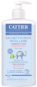 Woda micelarna Cattier Paris Cattier Agua Micelar Bebe 500 ml (3283950919234)